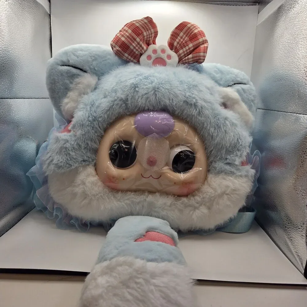 Baby Three BB3 800% Fairy Tale World Blue Cat Cool Cake Plush Backpack